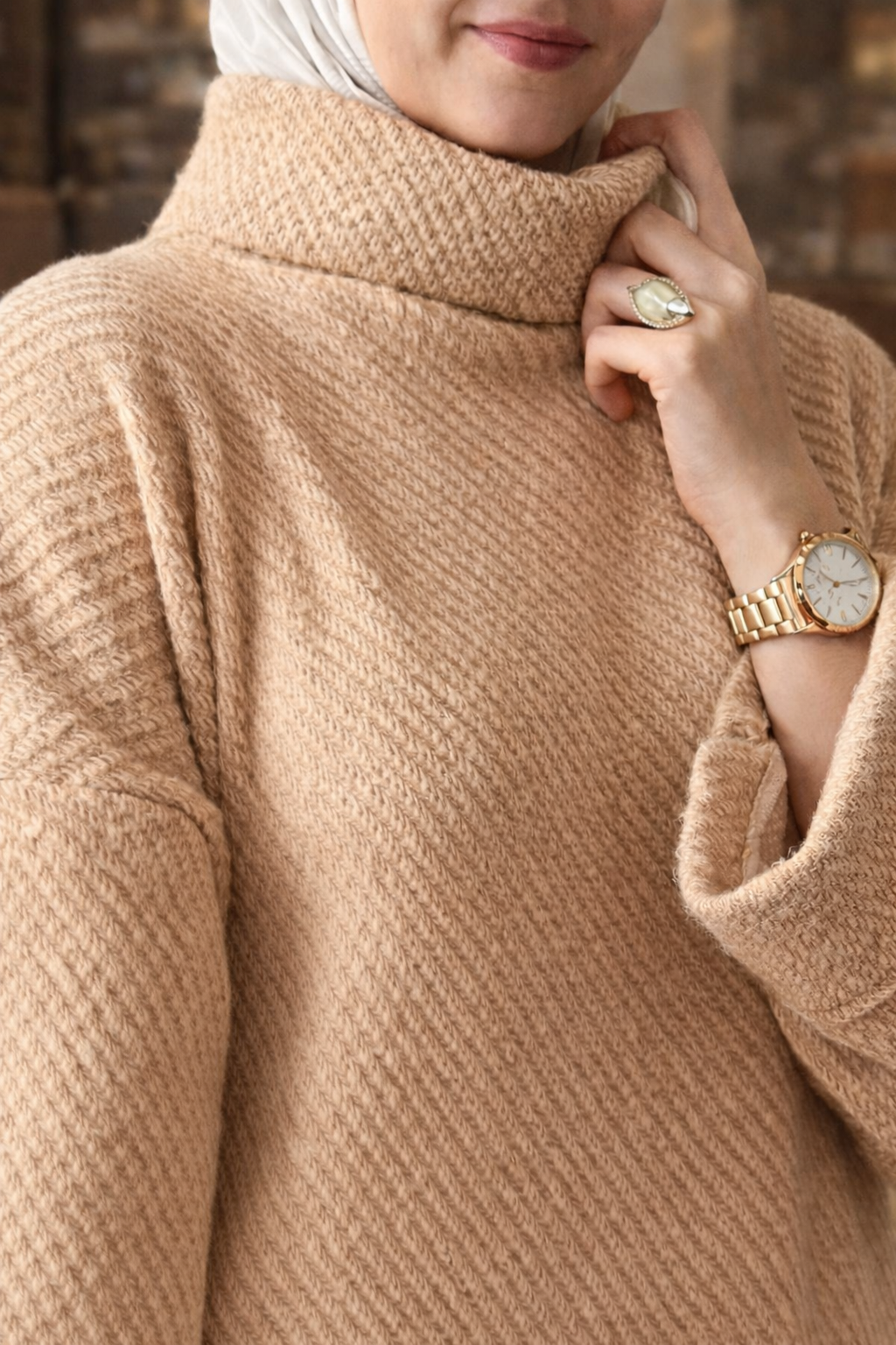 Robe élégante en mohair