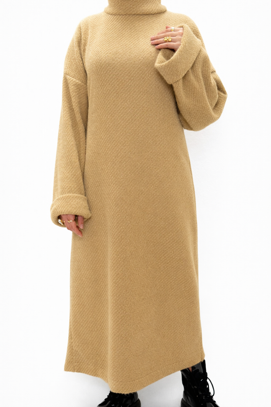 Robe élégante en mohair